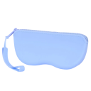 Soft Silicone Glasses Case 17x8x3 cm Waterproof Cosmetic Pouch Zip Coin Case Dustproof Bag for Women and Girls 9