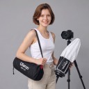 Softbox Mini Bowens 30 cm cu prindere rapidă Lumină moale uniformă Pliabil Alb-negru pentru lumini LED 40 W LT028 și 60 W LT005 7