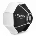 Softbox Mini Bowens 30 cm Rápido e Fácil Luz Macia e Uniforme Dobrável Preto e Branco para Luzes LED 40 W LT028 e 60 W LT005 1