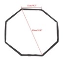 Softbox Octogonal 30×11 cm para Speedlite Mini difusor Flash Estúdio Fotográfico Softbox Dobrável Difusor de Luz Acessórios para Câmera 2