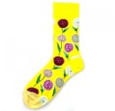 Sokker med blomsterprint 5
