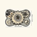 Sökmatta för hundar och katter 64 x 43 cm Nylonmatta för godis för långsam matning och interaktiv träning 5