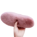 Sola de Inverno em Pelúcia Cor Neutra Palmilhas Quentes para o Inverno Material Macio Aquecimento dos Pés Conforto em Qualquer Calçado 2