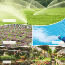 Solar Automatic Irrigation Timer with LCD Display USB C Charging Intelligent Garden Plant Watering Control 2