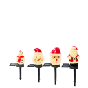 Solar Light 29 cm Garden Stake with Snowman Waterproof Outdoor LED Light 10.5 cm Figure Decoration for Lawn and Courtyard 3