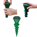 Solar Mole Repellent with Vibrating Stakes IP65 Ultrasonic Repellent Against Snakes and Voles Garden Deterrent with 3 Modes 450 m² Range 2