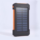 Solar Power Bank with Flashlight 20,000 mAh 4