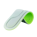 Solares universais para calçado de cor neutra Conforto para caminhar e estar Preenchimento em gel Amortecimento Suporte para calcanhar e arco Corte à medida 3