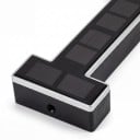 Solárne LED domové číslo Svietiaca tabuľa s číslom popisným Veľkosť 23 cm ABS plast Čierne prevedenie Na fasádu bránu i plot pri vjazde domu 3