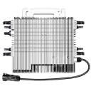 Solární mikroměnič 2000 W s WiFi a 4 MPPT vstupy DC 22-50 V na 230 V 311 x 297 x 35 mm Hliníkové tělo IP67 Stříbrný Pro až 4 panely 1