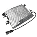 Solární mikroměnič 2000 W s WiFi a 4 MPPT vstupy DC 22-50 V na 230 V 311 x 297 x 35 mm Hliníkové tělo IP67 Stříbrný Pro až 4 panely 3