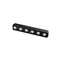 Solární nástěnné svítidlo 25,3x3 cm 6 LED studená bílá Vodotěsné venkovní světlo na stěnu zahrady verandy Dekorativní signální osvětlení 1