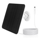 Solárny panel 5V 20W 172x176x12 mm Vodotesný IP65 Nástenný solárny systém s káblom 3 ma USB-C adaptérom pre vonkajšie použitie 2