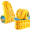 Solas para sapatos de cor neutra Almofadas de espuma macia Apoio ortopédico Amortecimento de impactos Design respirável Cortáveis Uso universal 3