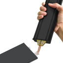 Soldadora de punto manual portátil para baterías de litio 18650 25,1 x 5,8 x 2,5 cm herramienta DIY con duración de 2,5 h para aficionados y reparaciones 2
