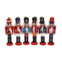 Soldat en bois casse-noisette 6 pcs 6
