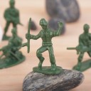 Soldatfigurer - 12 poseringer - pakke med 100 stk. 2
