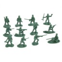 Soldatfigurer - 12 poseringer - pakke med 100 stk. 3