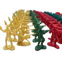 Soldats en plastique 100 pcs 2