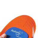 Soletta blu per scarpe Comfortevole imbottitura morbida Assorbimento del sudore Supporto per i piedi Protezione contro le vesciche Camminata confortevole Uso quotidiano 4