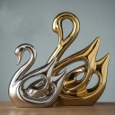 Solette decorative a forma di cigno 2 pz 4