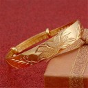 Solid armband för kvinnor H686 4