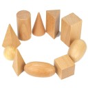 Sólidos geométricos de madera 2