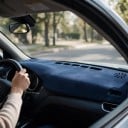 Solskydd för instrumentbrädan LHD, halkfri beläggning mot bländning och värme, flanellytan, för Toyota Corolla E210 2019–2024 6