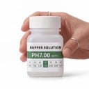 Solução de calibração pH 7,00 buffer para calibração de pH metros 50 ml, pronta a usar, frasco branco, para aquários, hidroponia e piscinas 3