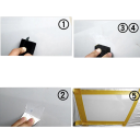 Solução de reparação de pintura automóvel 20 g Massa de secagem rápida para riscos Revestimento de carroçaria com espátula e pano 4