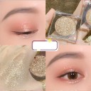 Sombra de ojos brillante resistente al agua Sombra de ojos perlada de larga duración 3