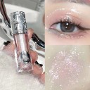Sombras de ojos líquidas brillantes 2,5 g Larga duración Resistente al agua Brillo sutil Efecto natural Aplicación fácil 5