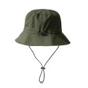 Sombrero de pescador impermeable 56–59 cm con cordón Sombrero de poliéster de secado rápido para actividades al aire libre, senderismo 3