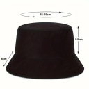 Sombrero de pescador para adultos Sombrero de poliéster resistente Circunferencia de cabeza 56–59 cm Protección solar de verano 8