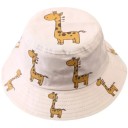 Sombrero infantil de algodón jirafa Circunferencia de cabeza 50–52 cm Gorra de verano para niños de 2–5 años Sombrero ligero de protección solar para niños 4