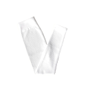 Sömlösa sportleggings med hög midja, ribbad design, kompressionsmidja, andningsbart tyg, stretchiga fitnessbyxor, snabbtorkande 2