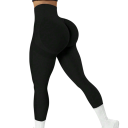 Sømløse push-up leggings til kvinder, højtaljede kompressionsleggings med konturering til træning, formende sportsbukser til fitnesscentret 1