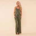 Sommarrandig jumpsuit för kvinnor A2023 4