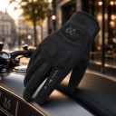 Sommer åndbare og vindafvisende fuld-finger motorcykelhandsker med berøringsfunktion og skridsikre slidstærke til motorcykel og motocross 9