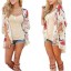 Sommer-Cardigan für Damen mit Blumen 1