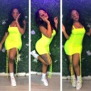 Sommer minikjole med stropper 3