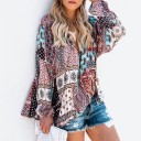 Sommerbluse für Damen mit Mia-Muster 1