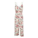 Sommerjumpsuit med blomstermønster til kvinder J1363 5