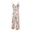 Sommerjumpsuit med blomstermønster til kvinder J1363 7