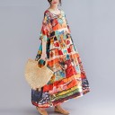 Sommerkjole med print 2
