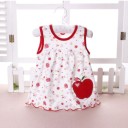 Sommerkleid für Mädchen mit Punkten J618 3