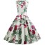 Sommerkleid mit weitem Rock 3