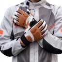 Sommerliche atmungsaktive und winddichte Motorradhandschuhe mit Touchscreen und rutschfester, abriebfester Beschichtung für Motorrad 3