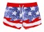 Sommershorts für Paare – amerikanische Flagge 6