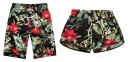 Sommershorts til par med blomster 2